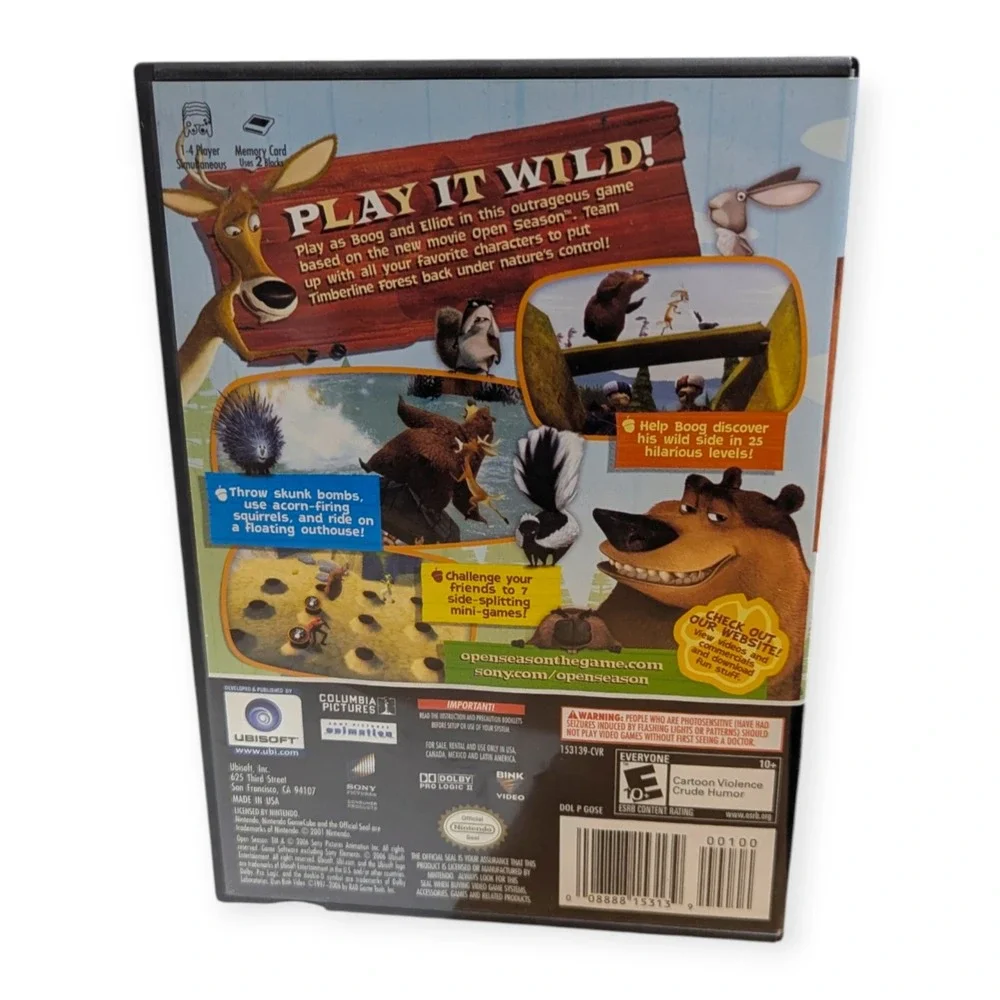 Open Season Nintendo GameCube Game CIB Complete Ubisoft 2006